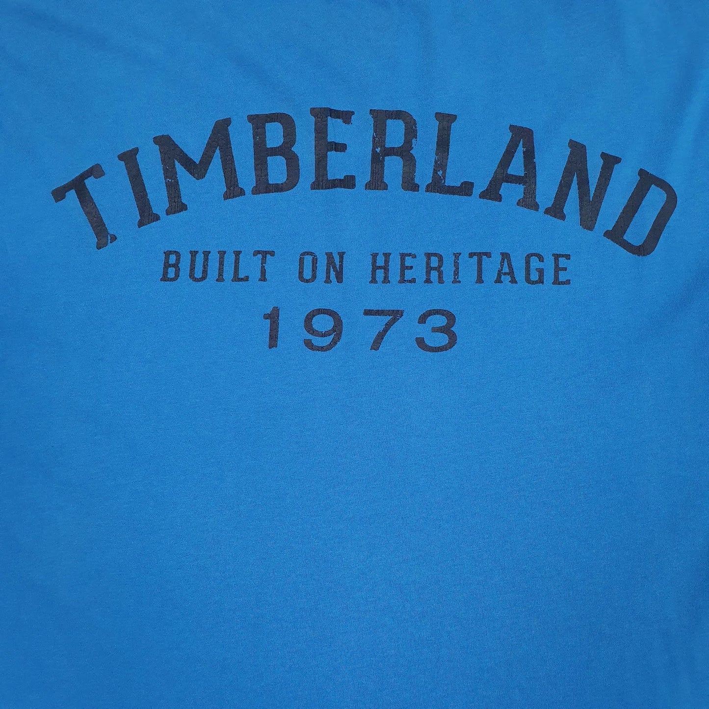 Mens Blue Timberland   T Shirt