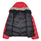 Womens Red Nautica Hooded  Coat