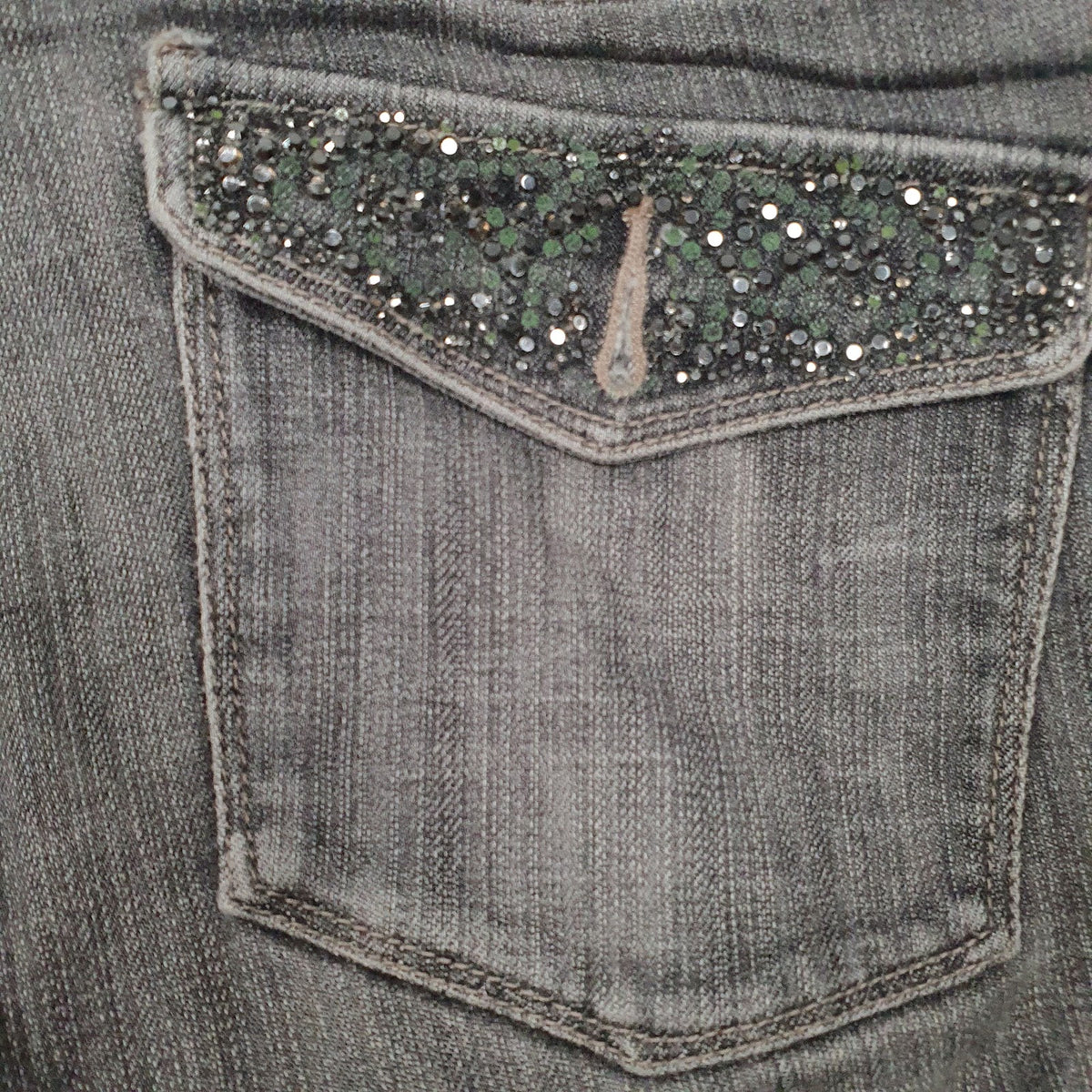 Womens Grey Blanc   Jeans