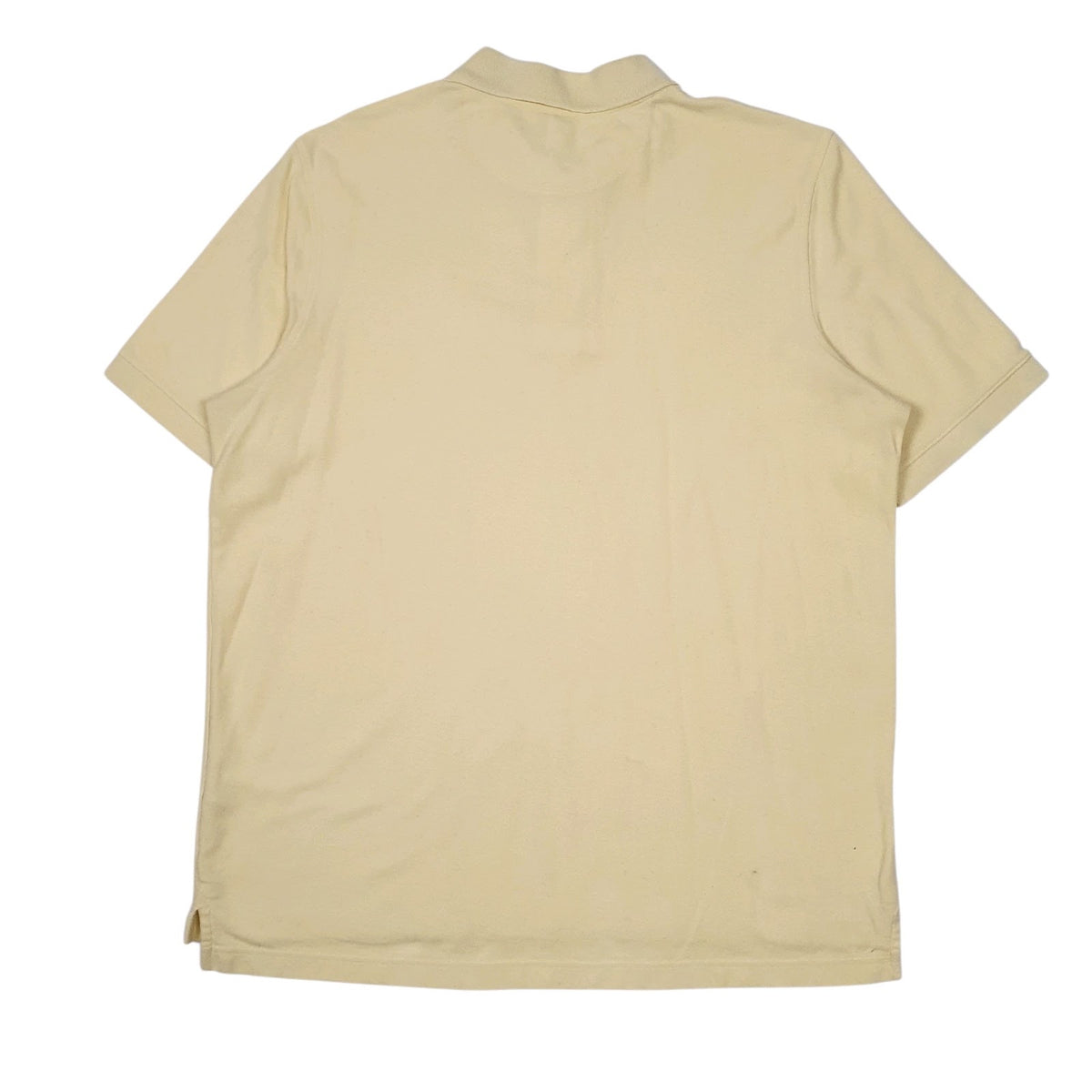 Mens Yellow Croft & Barrow   Polo Shirt