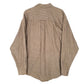 Mens Brown Eddie Bauer Flannel  Shirt