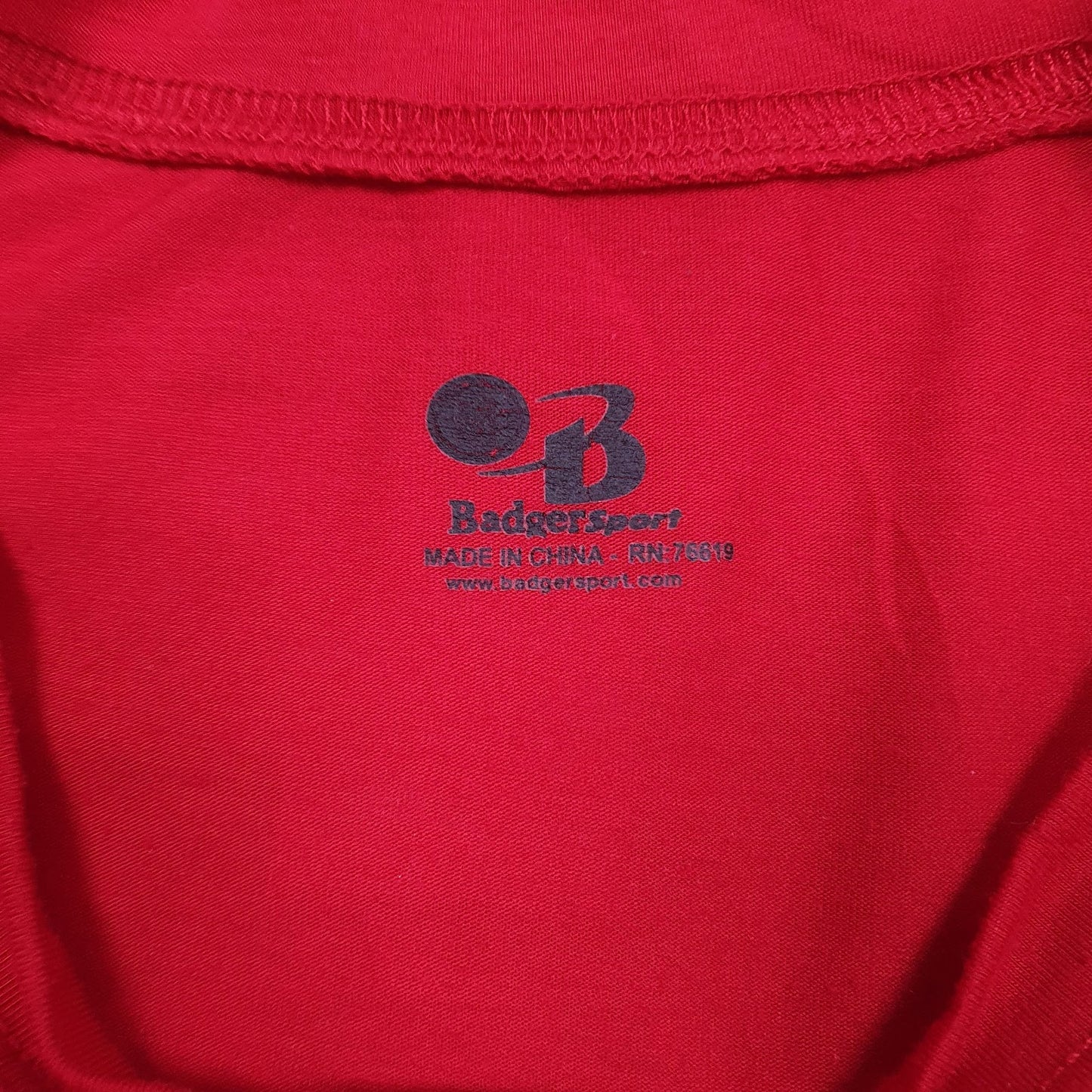 Mens Red Badger Sports Diamond Dogs  T Shirt