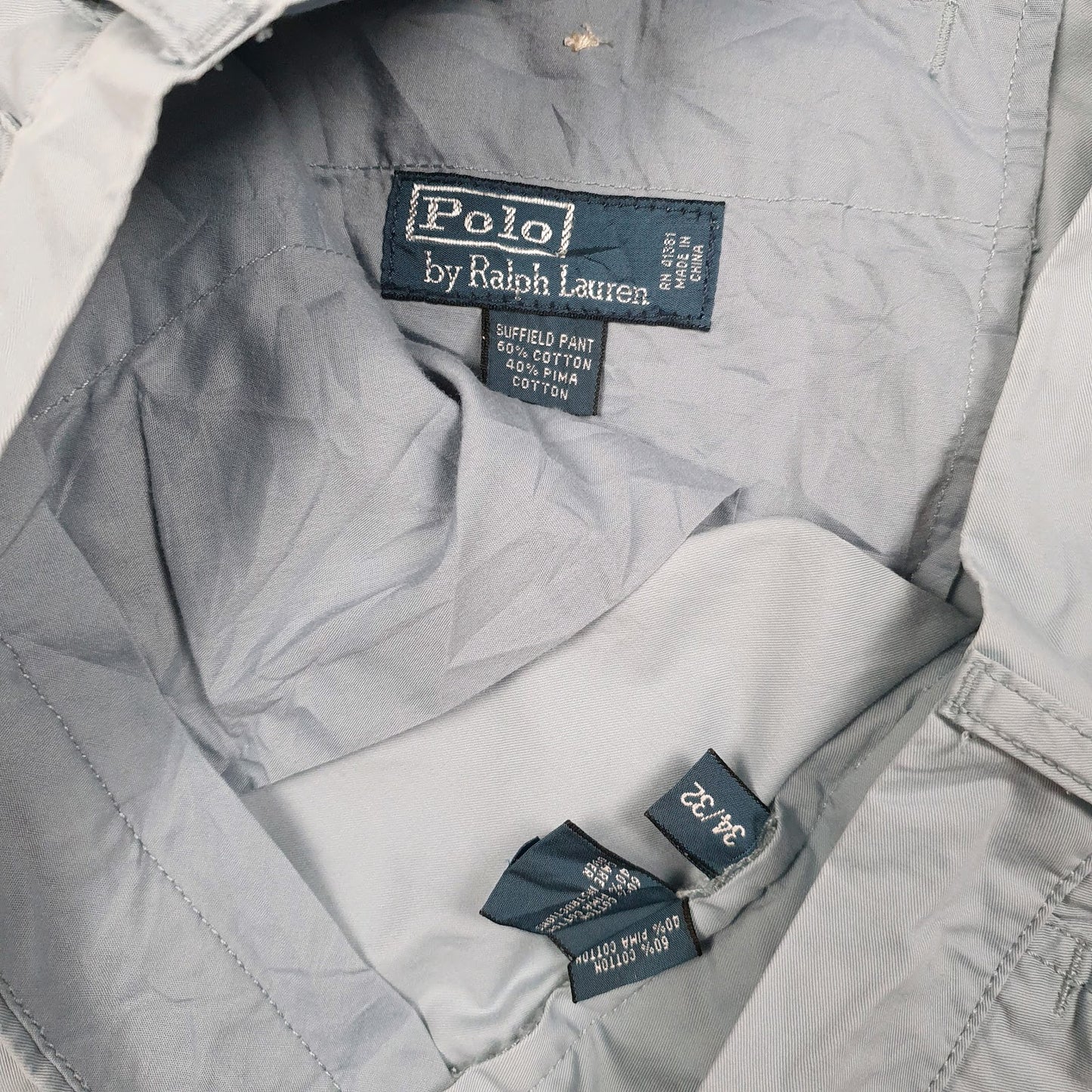 Mens Blue Polo Ralph Lauren Suffield Pant  Trousers