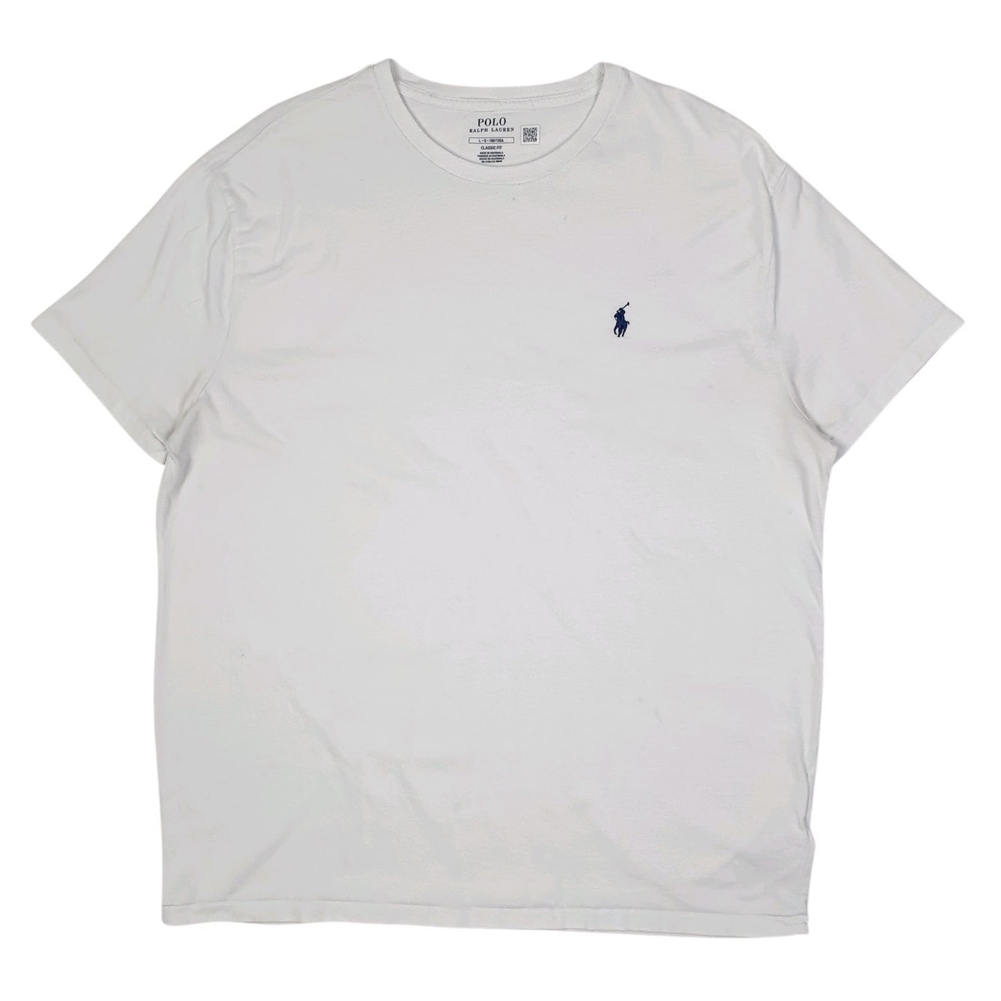 Mens White Polo Ralph Lauren  Short Sleeve T Shirt
