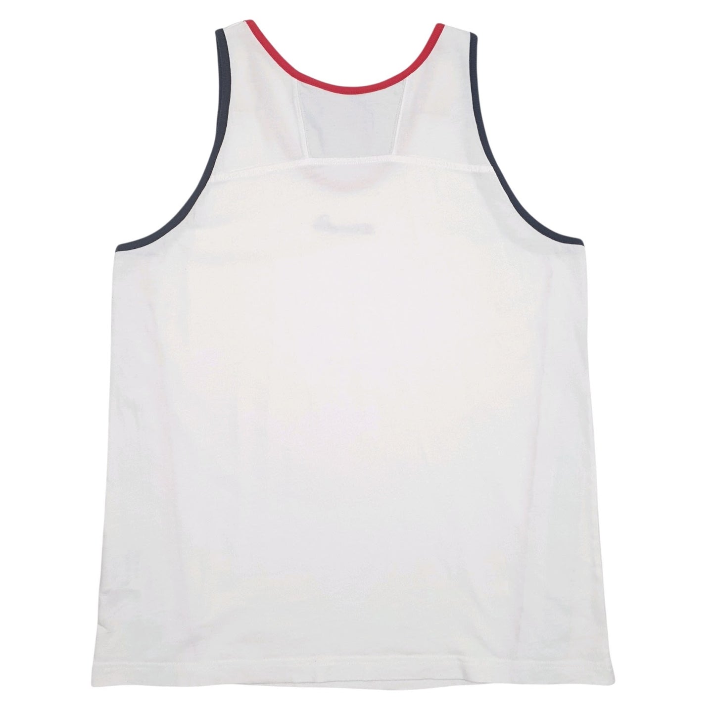Mens White Champion Vest  T Shirt