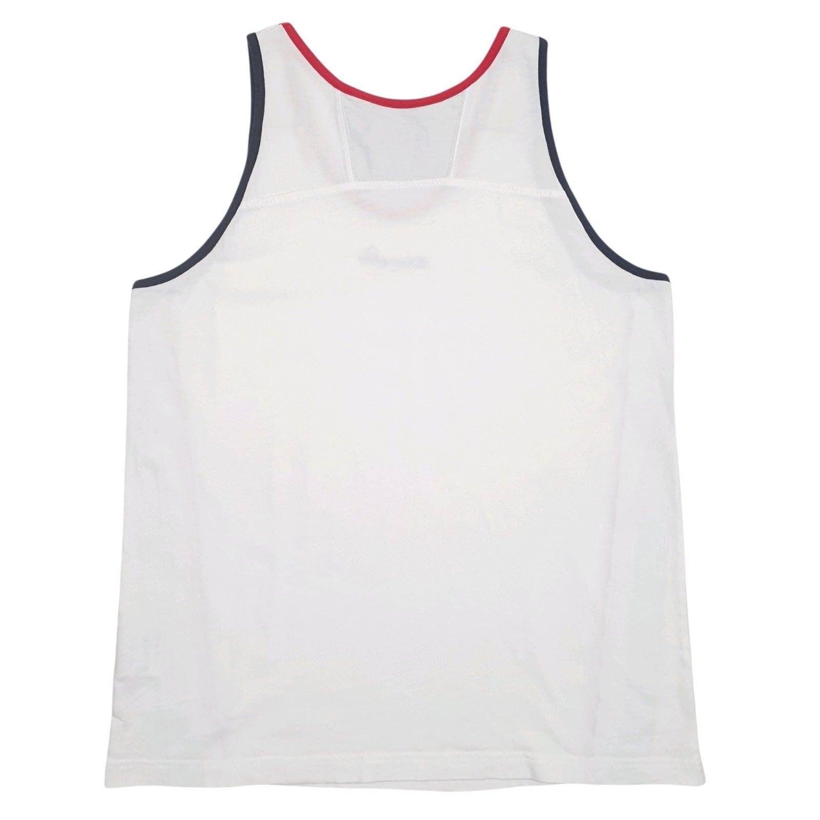 Mens White Champion Vest  T Shirt