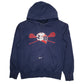 Mens Navy Nike Lacrosse Hoodie Jumper