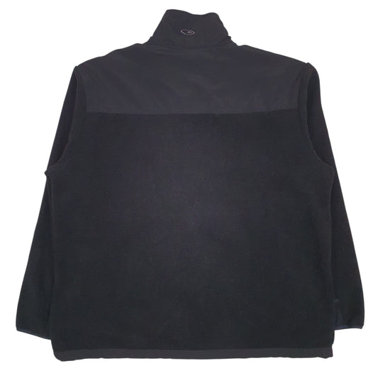 Mens Black Champion  Full Zip Jumper