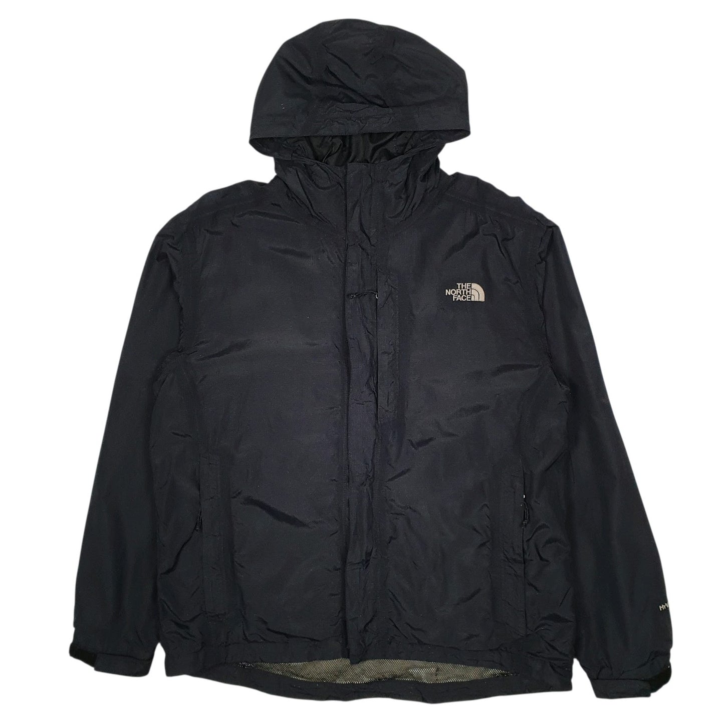Mens Black The North Face Hyvent  Coat