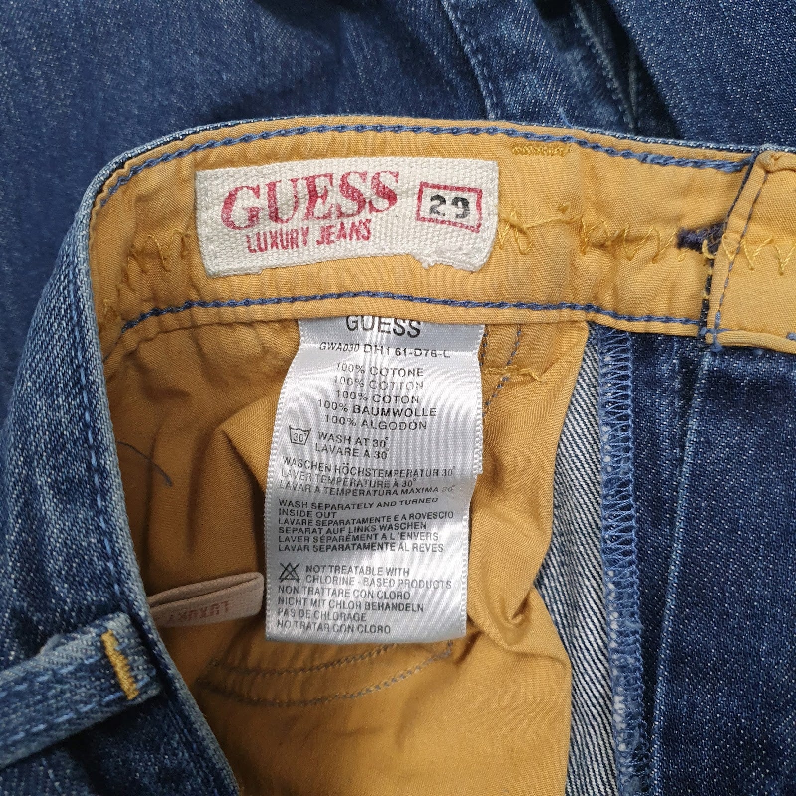 Womens Blue Guess   Jeans