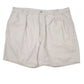 Mens Beige Polo Ralph Lauren Vintage 90s Made In USA Pleated Denim Shorts