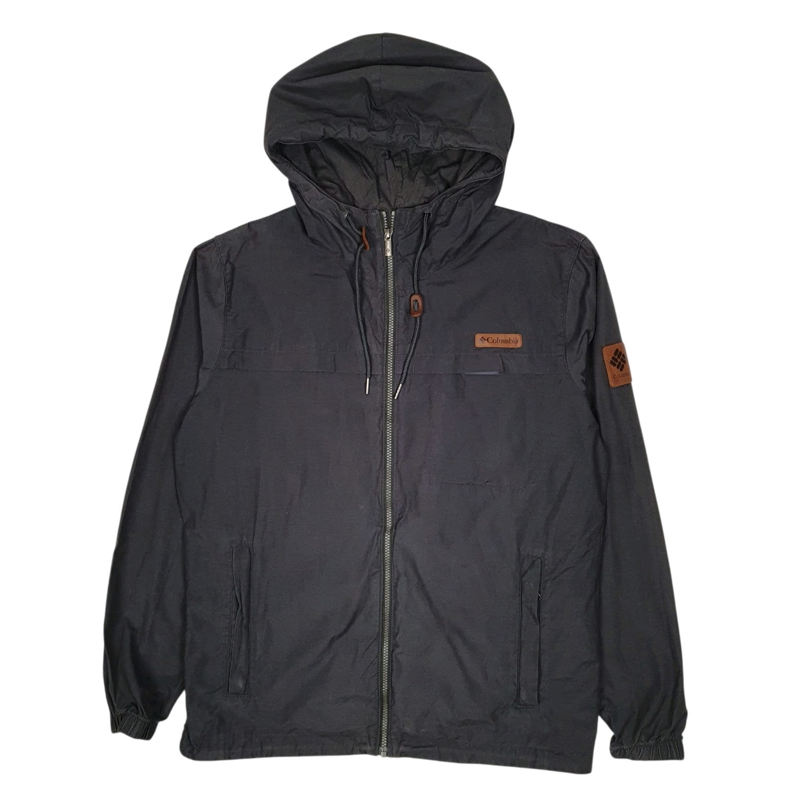 Mens Grey Columbia Sportswear Company  Full Zip Coat