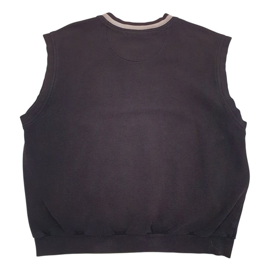 Mens Black Nike Golf Vest Jumper