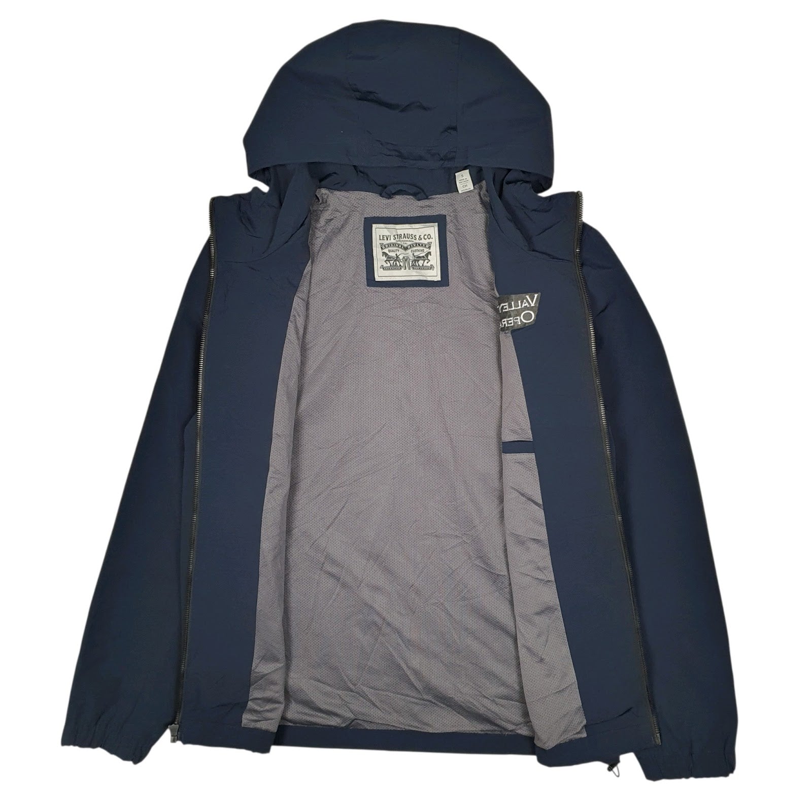 Mens Navy Levis Softshell  Coat