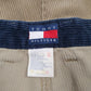 Mens Brown Tommy Hilfiger Vintage 00s Pleated  Trousers