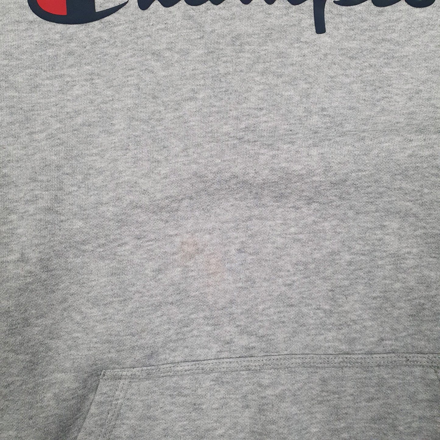 Mens Grey Champion  Hoodie Jumper
