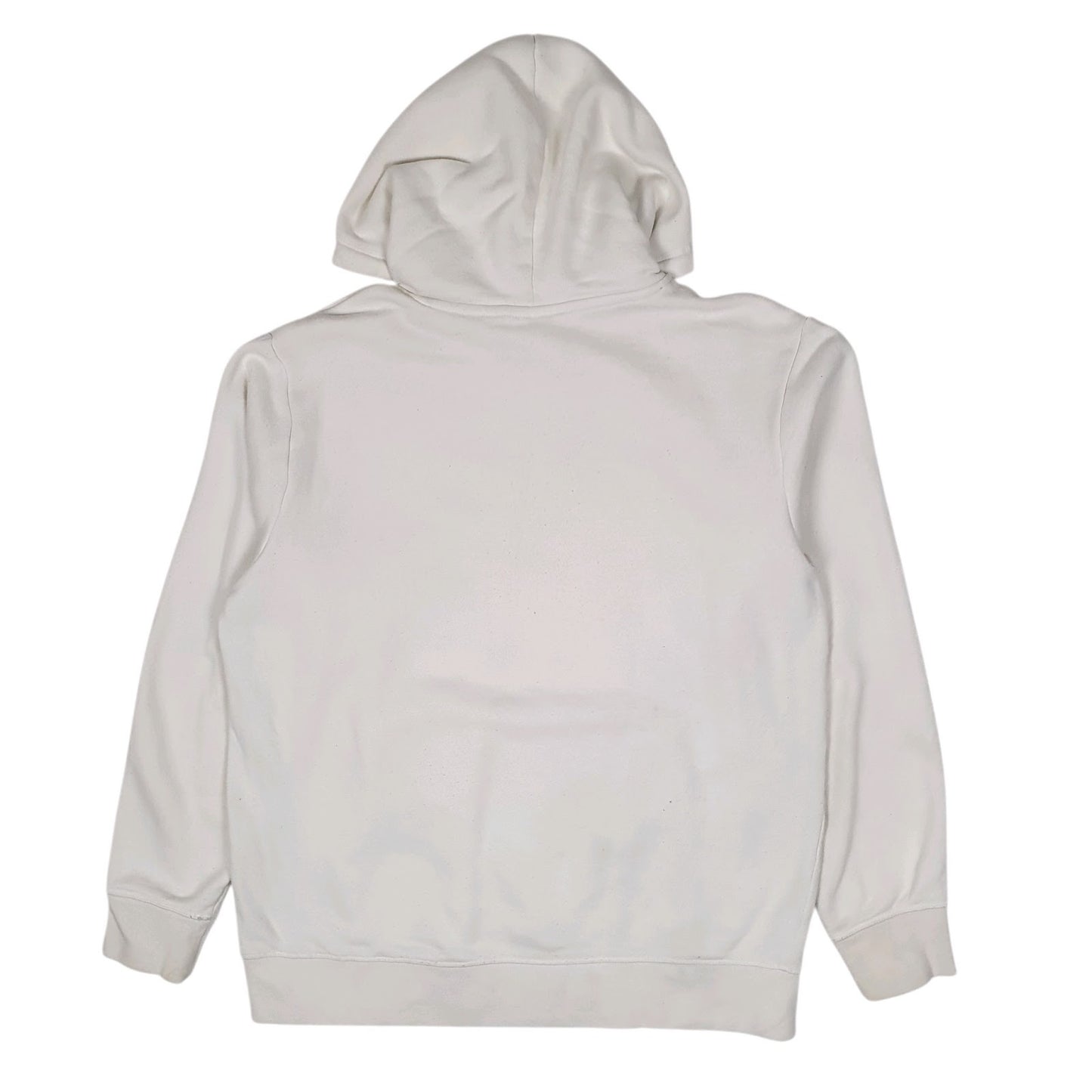 Mens White Reebok  Hoodie Jumper