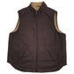 Mens Brown Lee Workwear Sherpa Lined  Coat