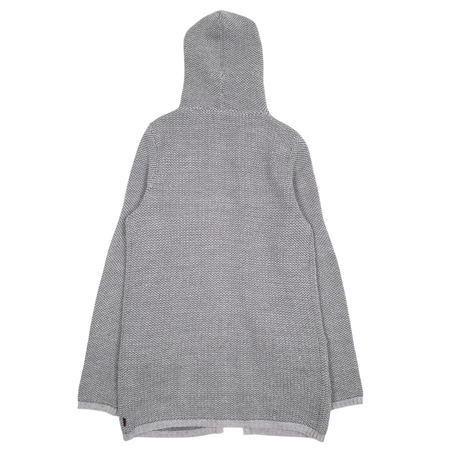 Mens Grey Kappa Robe Cardigan Jumper