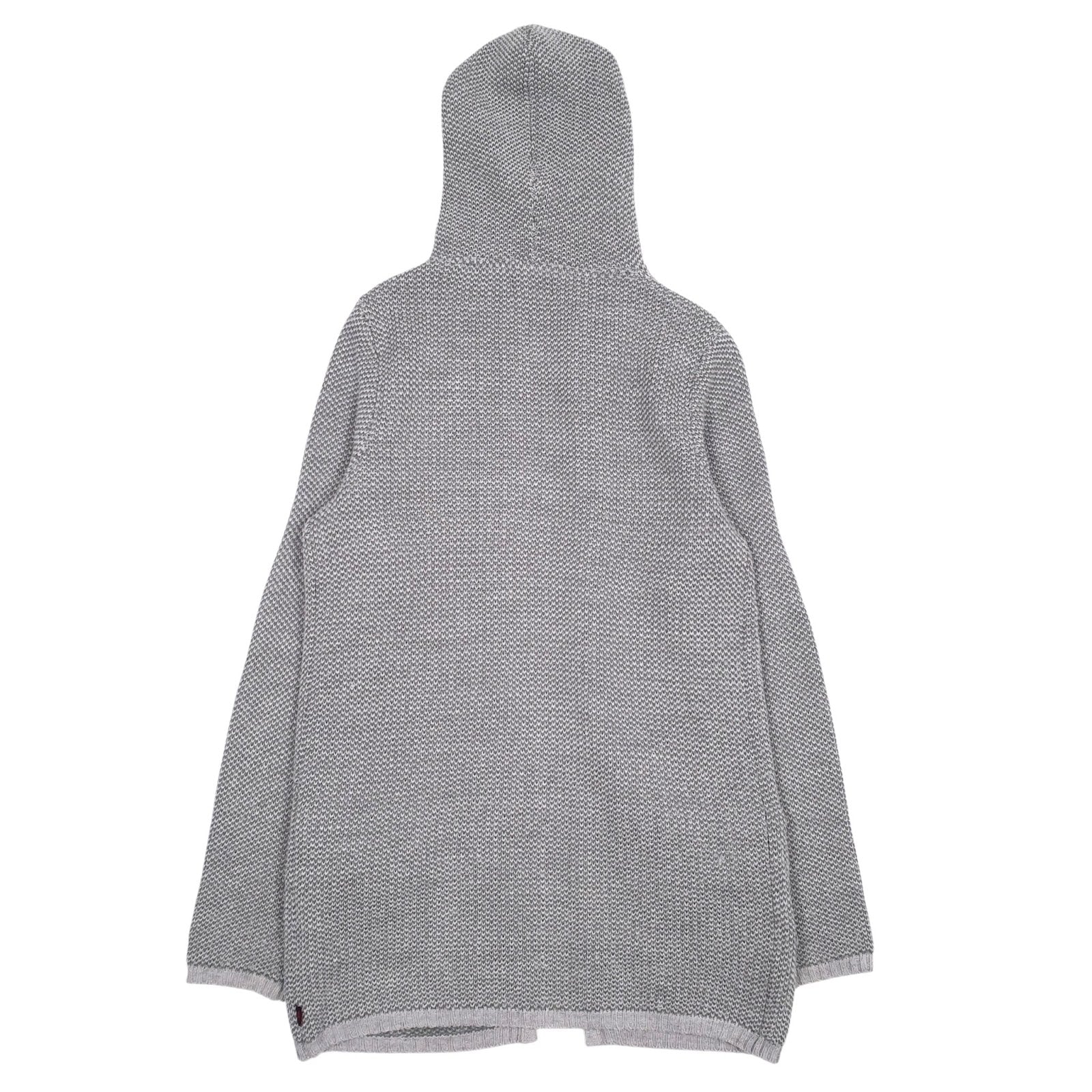 Mens Grey Kappa Robe Cardigan Jumper
