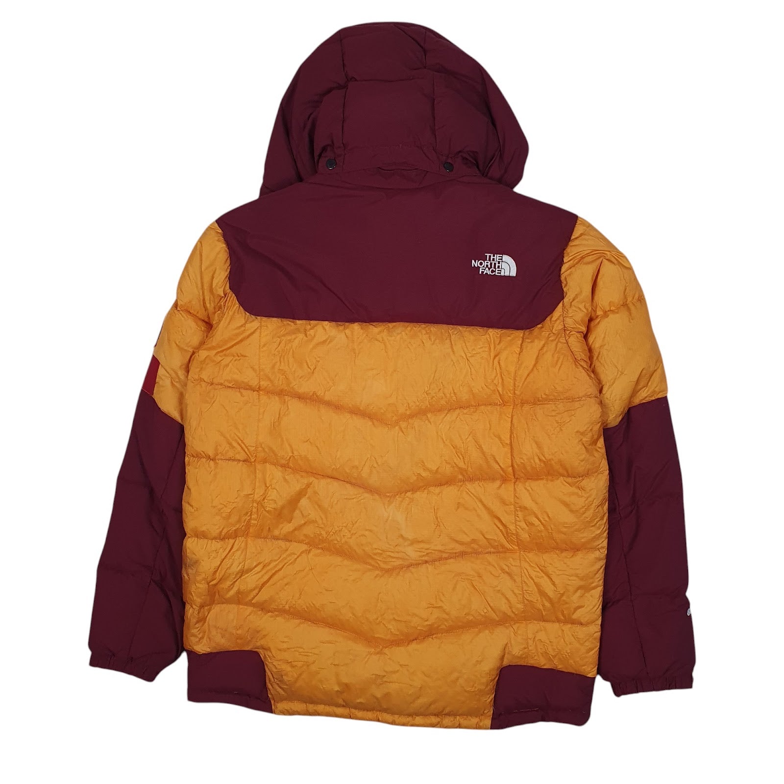 Mens Orange The North Face Baltoro  Coat