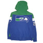 Mens Blue Starter NFL Seattle Seahawks Full Zip Jumper