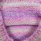 Womens Purple Unbranded Knit Crewneck Jumper