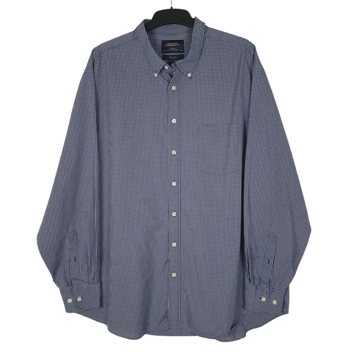 Mens Navy Charles Tyrwhitt  Long Sleeve Shirt