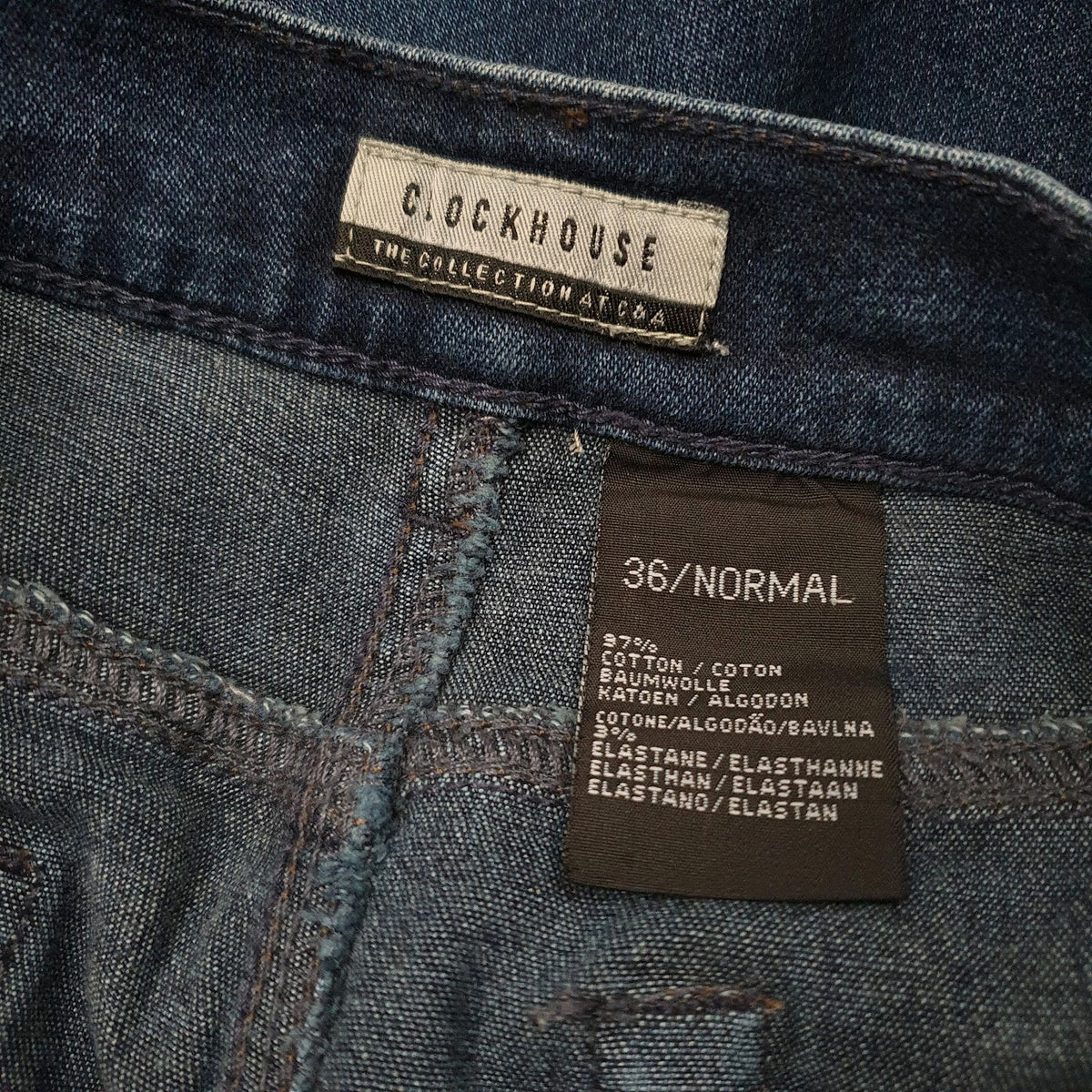 Womens Blue Clockhouse   Jeans