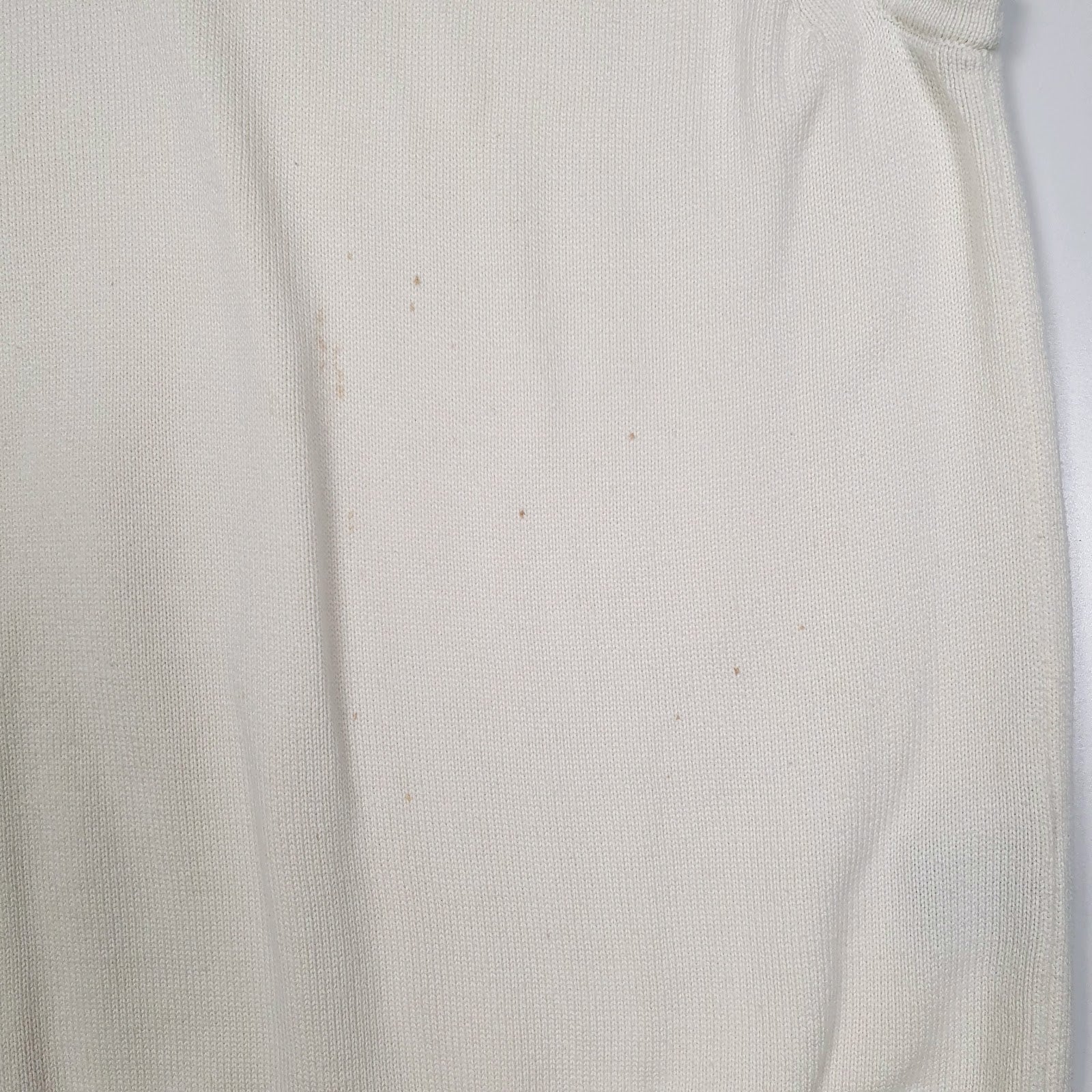 Mens Cream Tommy Hilfiger  Vest Jumper
