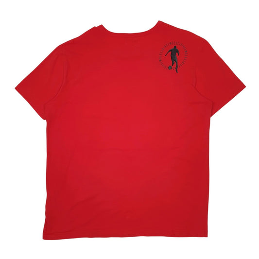 Mens Red Bikkembergs   T Shirt