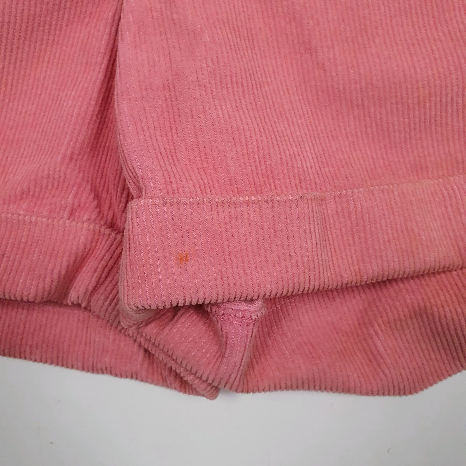 Womens Pink Stefanel Contemporary Corduroy  Shorts