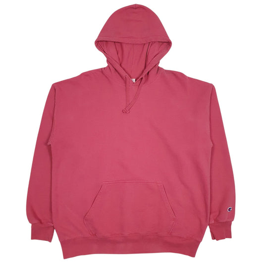Mens Red Champion  Hoodie Jumper