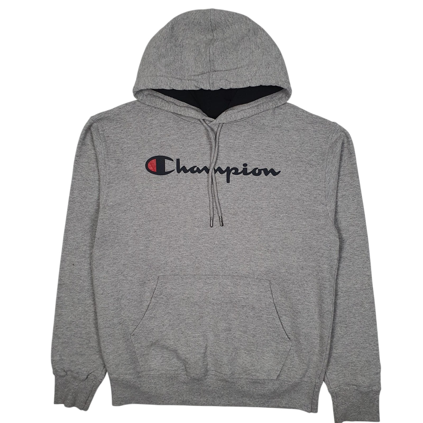 Mens Grey Champion  Hoodie Jumper