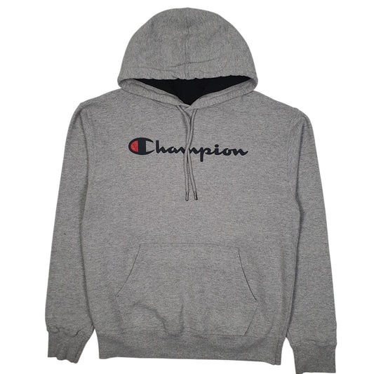 Mens Grey Champion  Hoodie Jumper