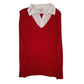 Womens Red Carolyn Taylor Knit Cardigan Jumper