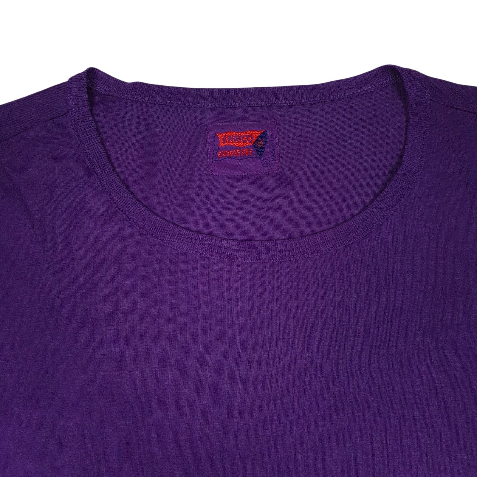 Mens Purple Enrico Coveri   T Shirt