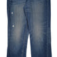 Womens Blue Unbranded Distressed  Jeans