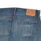 Mens Blue Levis Distressed  Jeans