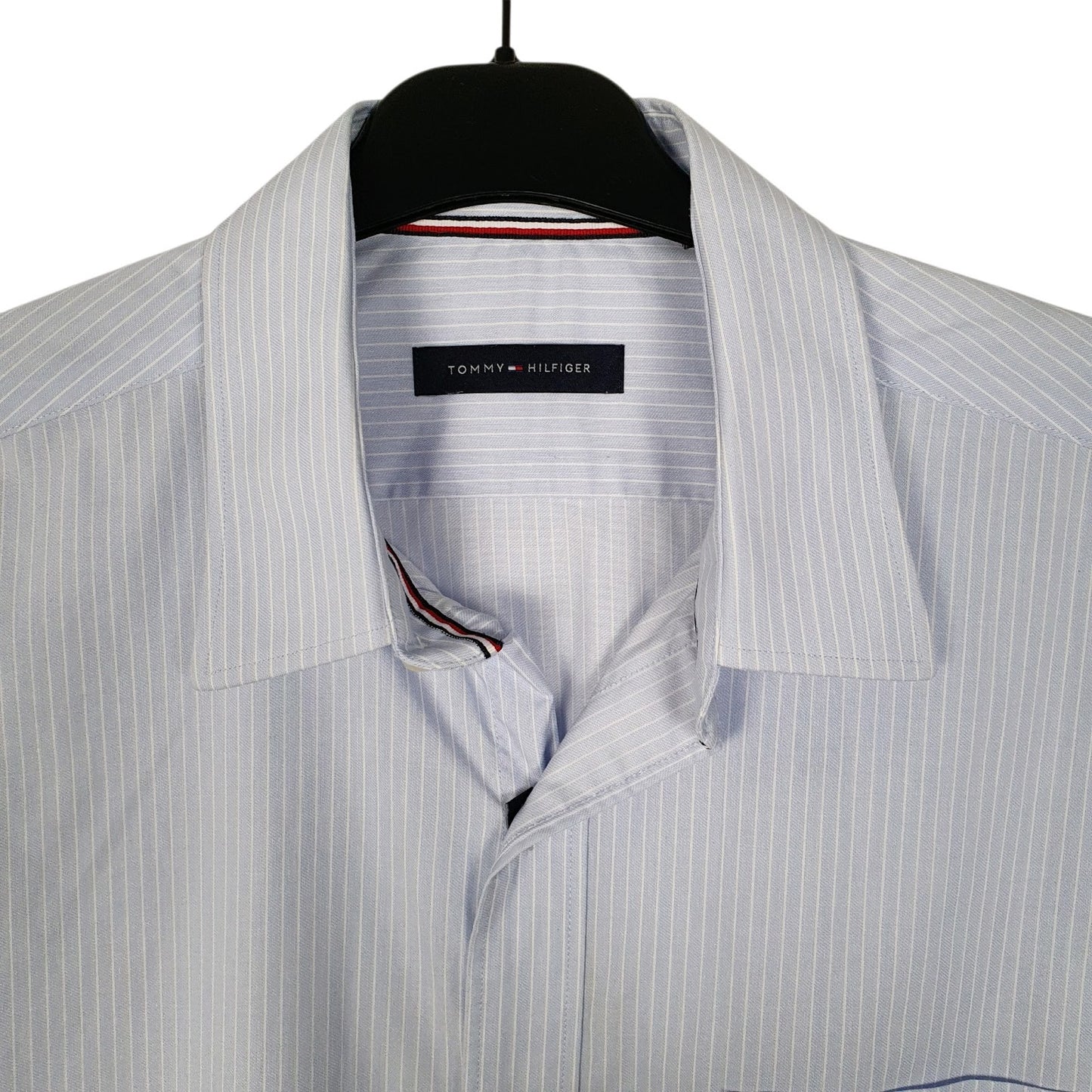 Mens Blue Tommy Hilfiger   Shirt