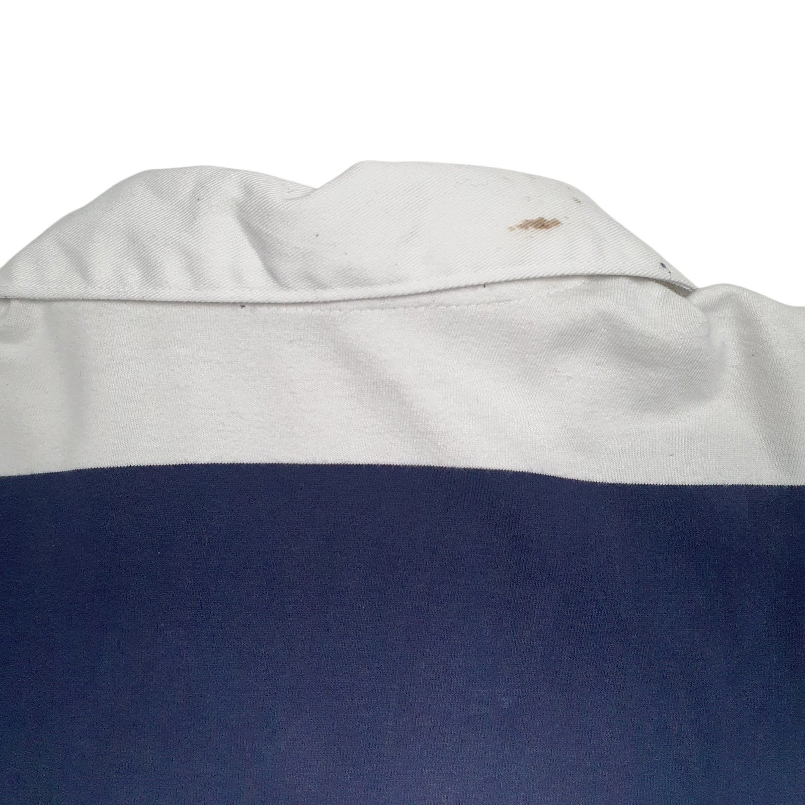 Mens White Sport-Tek Rugby Jerfferson Falcons Crewneck Polo Shirt