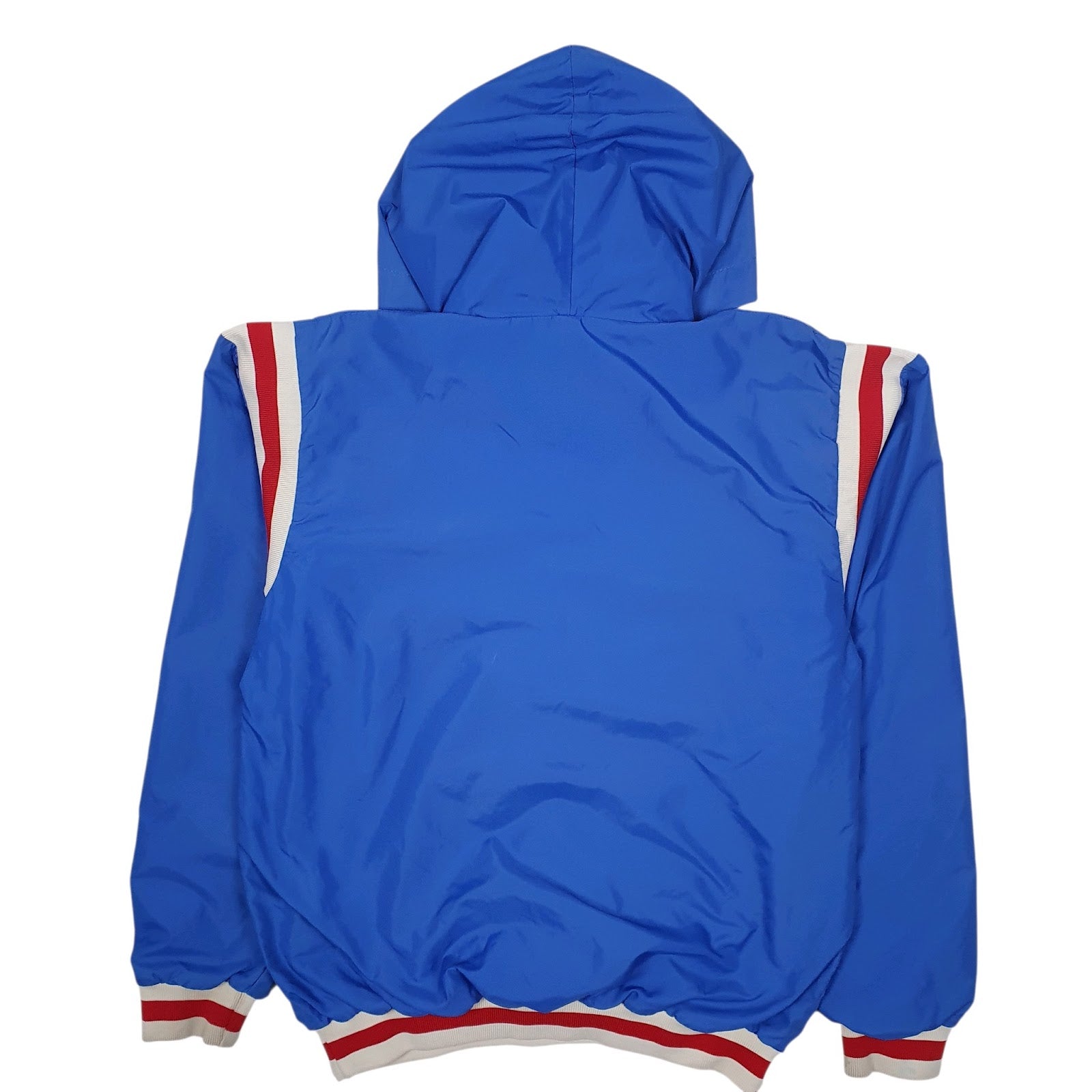 Mens Blue Champion Vintage 1980s Made In USA Pullover Hoodie  Coat