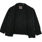 Mens Black Levis Military Bomber Sherpa Lined  Coat