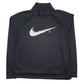 Mens Black Nike Dri-Fit Running Spellout Quarter Zip Jumper
