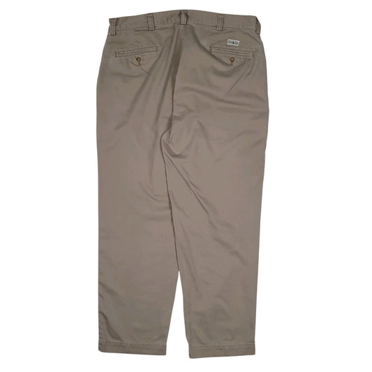 Mens Beige Polo Ralph Lauren Vintage 90s  Trousers