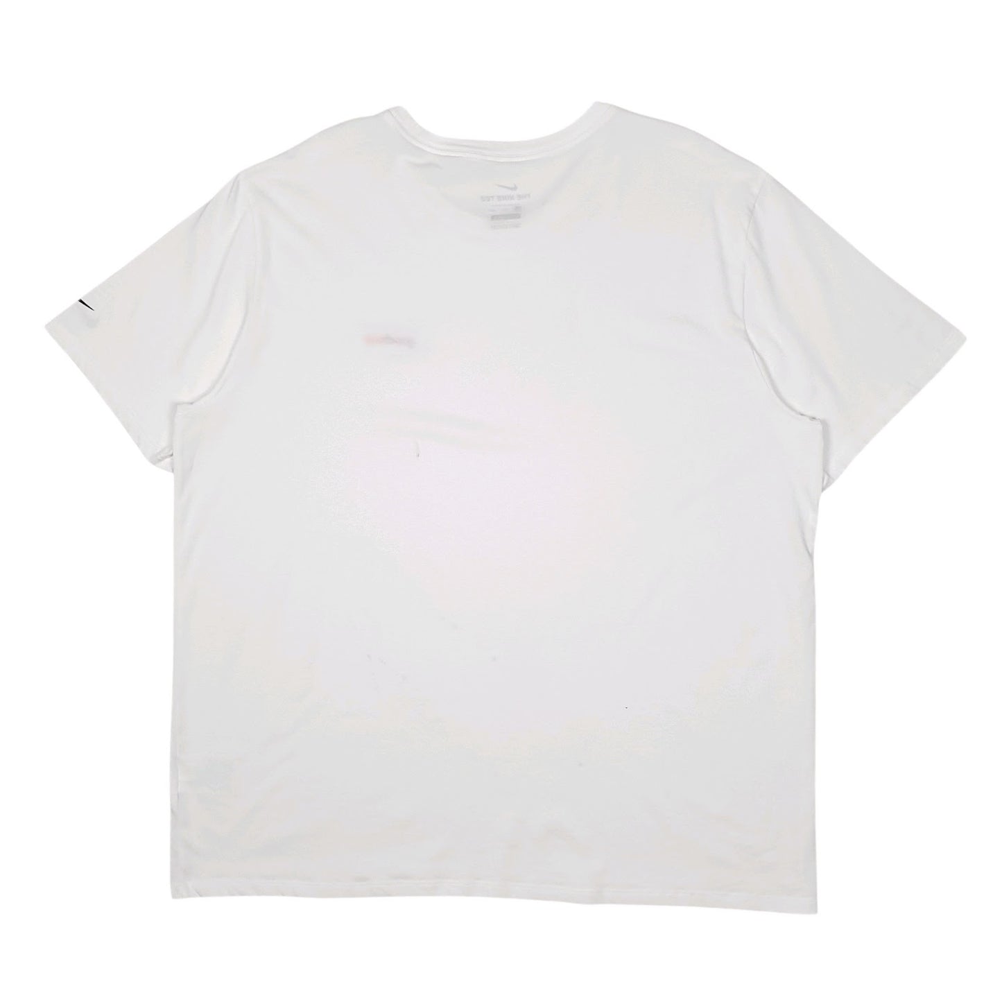 Mens White Nike Dri Fit Good Leap  T Shirt