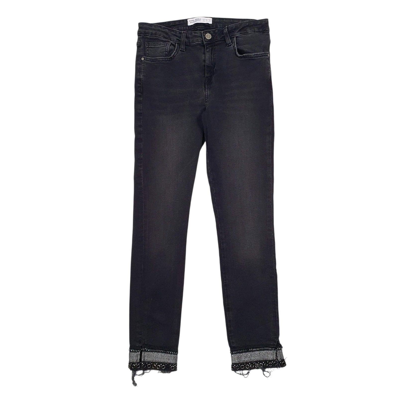 Womens Grey Zara  Casual JeansW28 L27