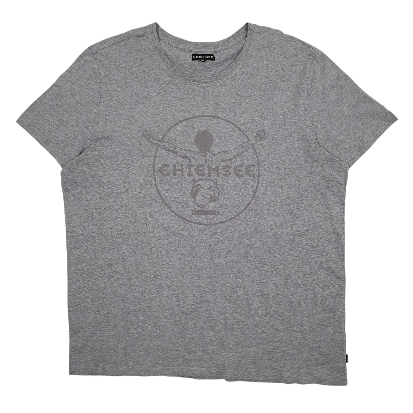 Mens Grey Chiemsee  Short Sleeve T Shirt