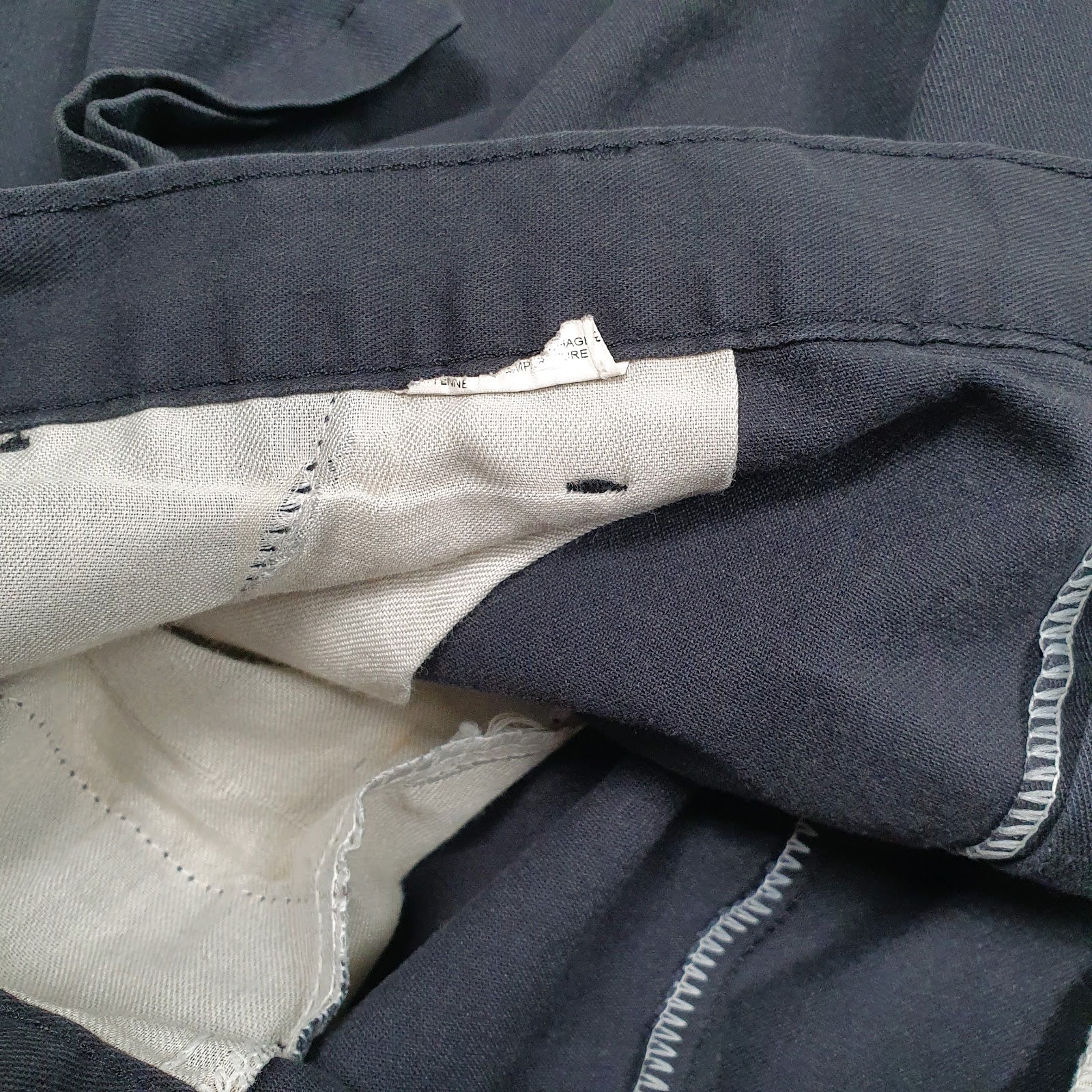 Mens Black Dickies Double Knee  Trousers