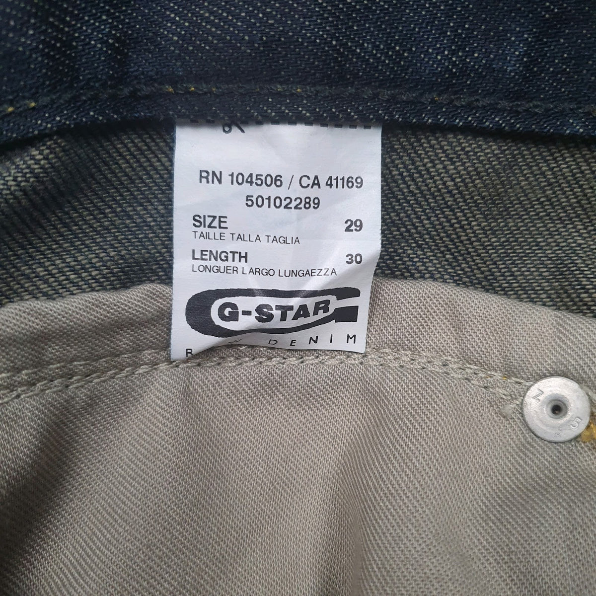Mens Blue G-Star   Jeans